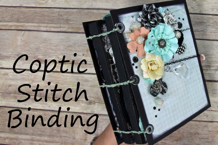 Binding Coptic Stitch for the Ultimate "SMALL Pocket Page Album"