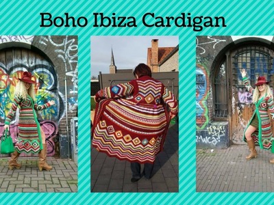 Boho Ibiza Cardigan ENGLISH part 2