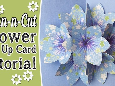 Brother ScanNCut Tutorial: Pop-Up Blooming Flower Card Tutorial in ScanNCut Canvas