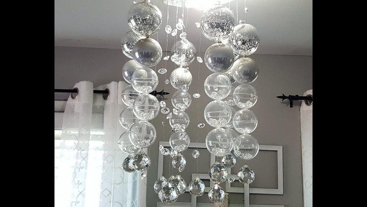 Bubble Chandelier DIY