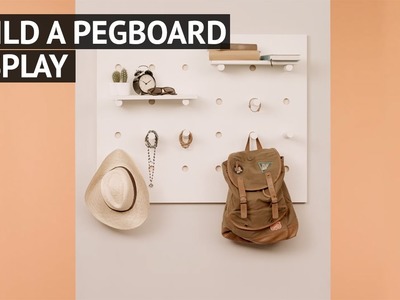 Build a pegboard display