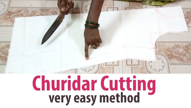 Churidar Cutting sudidhar Chudidar Lining top part-1.2 tailoring classes