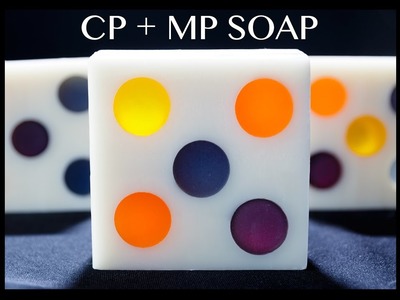 Cold Process and Melt & Pour Soap - Combining CP & MP - Homemade Soap