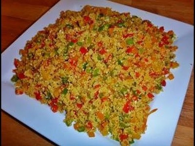 Colorful CousCous Recipe- Become Your Own Favorite Chef