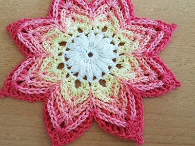 Crocheted flower 49