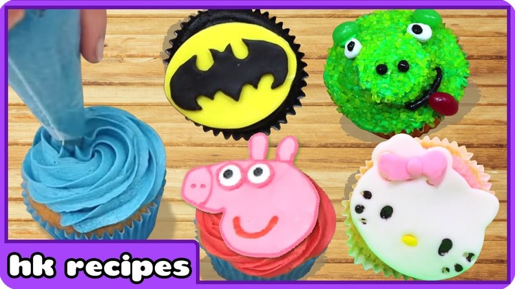 Cupcake Mania | Cupcake Decorating Ideas And Techniques By HooplaKidz Recipes