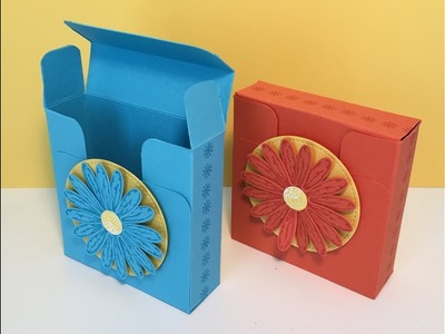 Cute Daisy Delight Box - Ideal for 3 by 3 cards - Video Tutorial, Stampin' Up New Catalogue Week