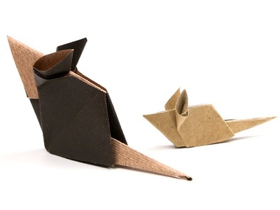 Cute Origami Mouse Tutorial ♥︎ Paper Kawaii