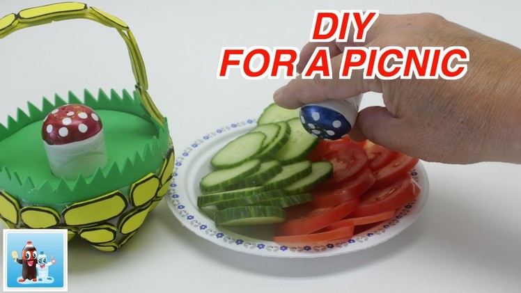 DIY Crafts Ideas for Your Picnic: How to Make Waste Material Salt and Pepper Shakers