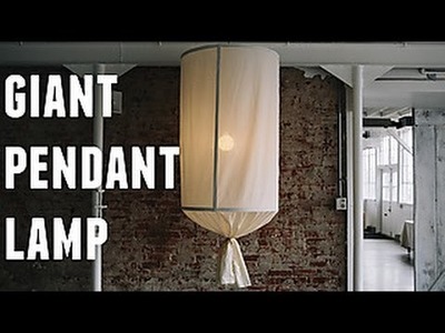 DIY Giant Pendant Lamp - HGTV
