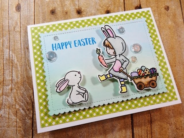 Easter Card Mini Series | Not2Shabby Shop | Neat & Tangled Cottontail Cuties | Card 1 of 3