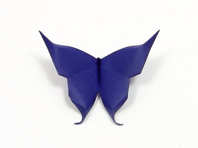 Easy Origami Butterfly animation - Yakomoga Origami tutorial