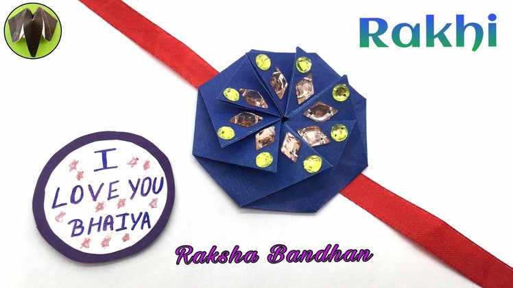 ENVELOPE RAKHI Bracelet for Raksha Bandhan (Design 10)- DIY | Handmade Tutorial by Paper Folds - 734