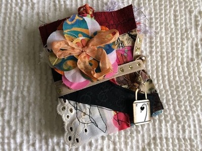 Fabric Scraps Journal - Cute, Fun and Easy