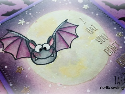 Gerda Steiner Designs: Creating a Moonscape with Bats Halloween