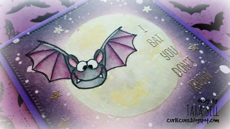 Gerda Steiner Designs: Creating a Moonscape with Bats Halloween