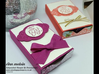 Gorgeous Match Box Style Gift Box