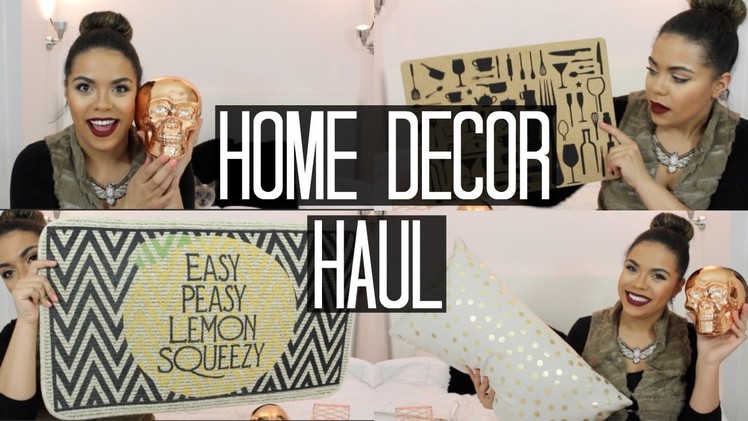 Home Decor Haul! Homesense, Marshall's, Walmart | samantha jane