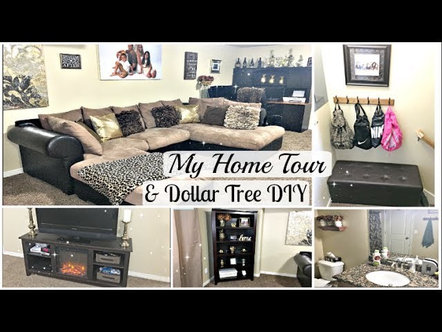 Home Tour Pt 2!! DOLLAR TREE DIY | 2017 Townhouse Tour ft SONGMICS