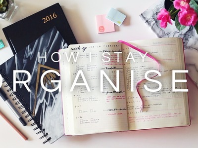 How I Stay Organised · My Planner System + Bullet Journal · SemiSkimmedMin