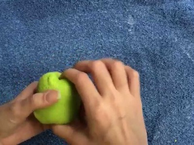 How to: apple with towel. manzana con toalla