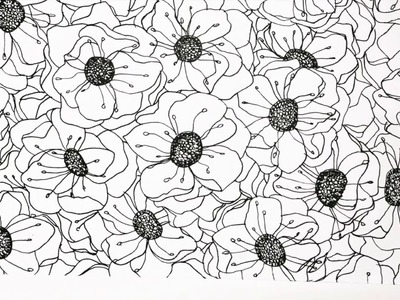 How to Draw a Flower Pattern in 8 Easy Steps