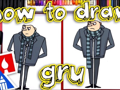 How To Draw Gru From Despicable Me