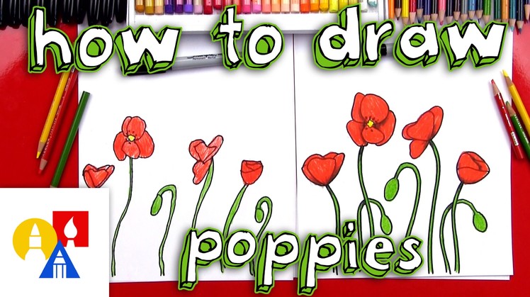 How To Draw Poppies