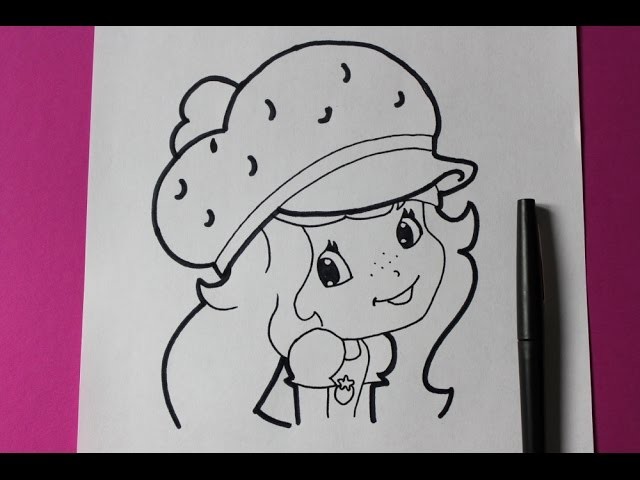 How To Draw A Strawberry Shortcake