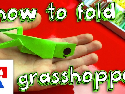How To Fold An Origami Grasshopper