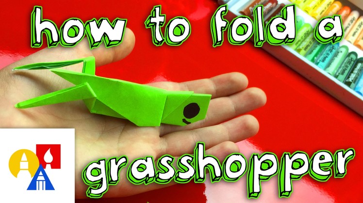 How To Fold An Origami Grasshopper