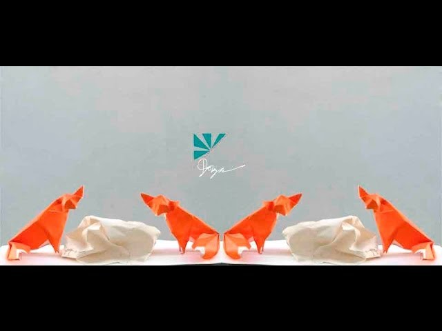 How to fold origami fox - Trung Dong