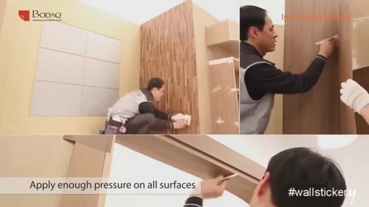 How To Put Up Wallpaper With Adhesive