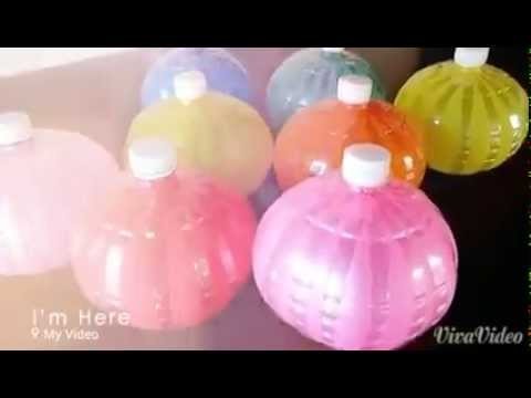 How to make a balloon bottle.