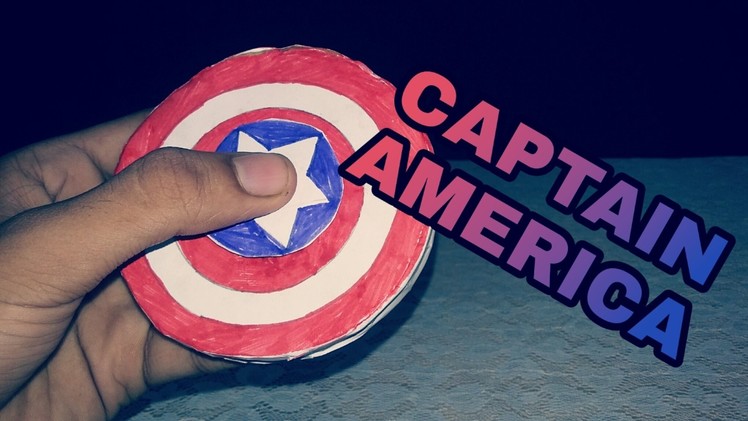 How to make a DIY Captain America Shield Fidget spinner | FIDGET SPINNER | KMA Insane Hacker