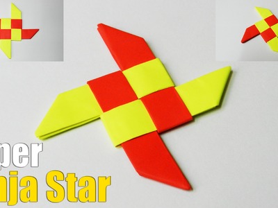 How to make an Origami Ninja Star (Easy Tutorial)