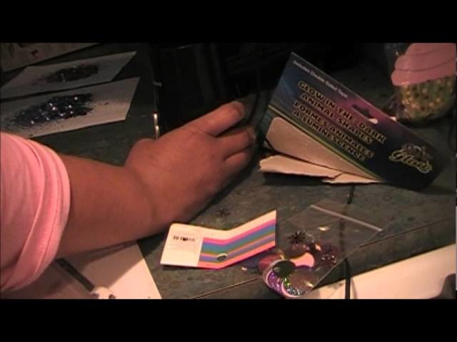 How to make your own Glitter.Mylar.Shattered confetti