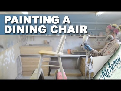 How to paint a dining chair