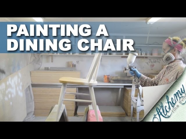 How to paint a dining chair