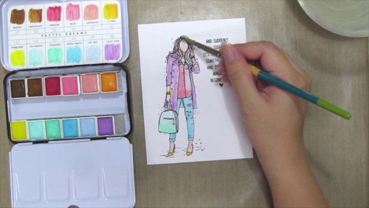 How-to: Pastel Watercolor Painting