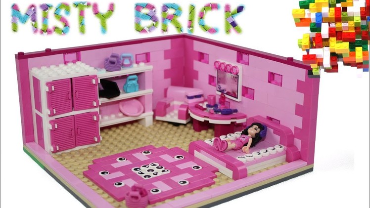 Lego Friends Pink Child Room by Misty Brick.