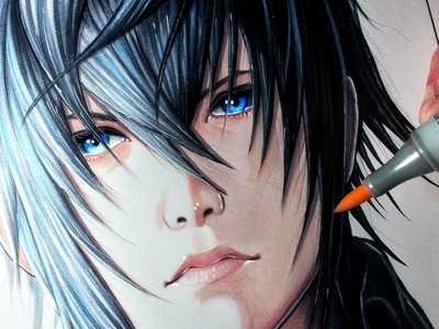 Let's Draw NOCTIS from FINAL FANTASY XV - FAN ART FRIDAY