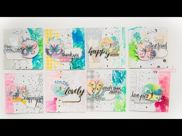 Making Butterfly CARDS