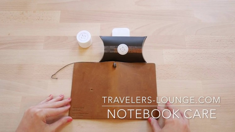 Midori Traveler's Notebook - How To Condition Leather