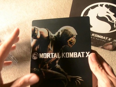 Mortal Kombat X AMAZON UK IMPORT Kollector's Edition Unboxing PS4 NTSC