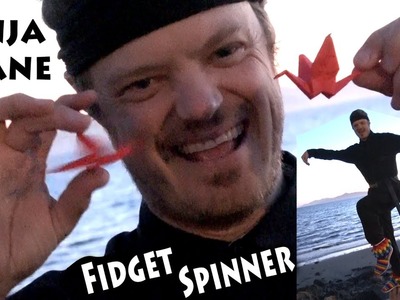 Ninja Crane Fidget Spinner (no bearings)