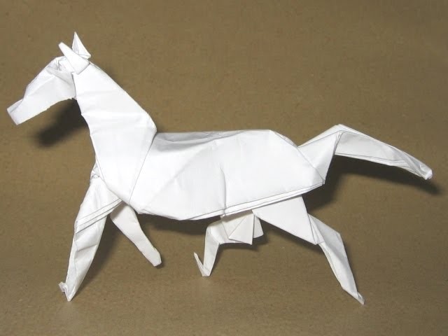 Origami Horse by David Brill (Part 3 of 4)