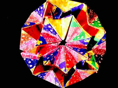 折り紙 万華鏡    Origami kaleidoscope