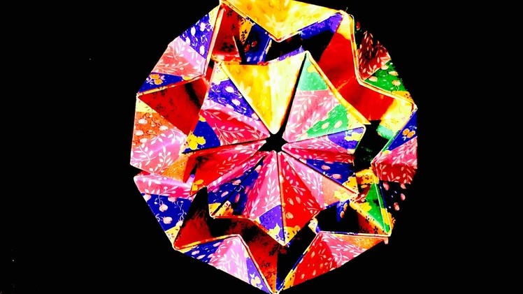 折り紙 万華鏡    Origami kaleidoscope