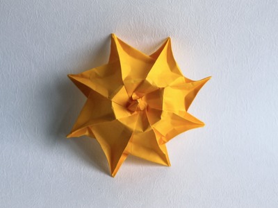 Origami Pretty sun by Nicoletta Maggino
